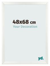 Cornice 48x68cm Bianco Vintage MDF Pisa Davanti Dimensione | Yourdecoration.it