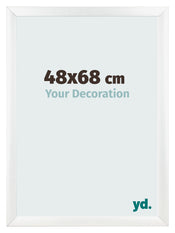 Cornice 48x68cm Bianco Vintage MDF Pisa Davanti Dimensione | Yourdecoration.it