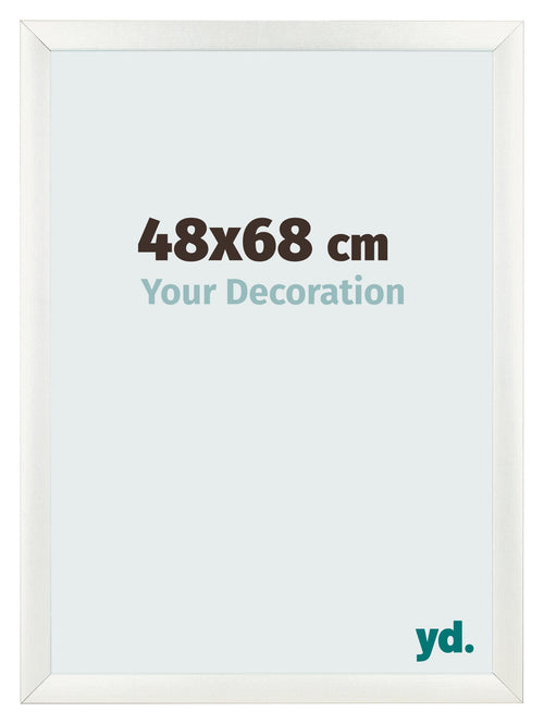 Cornice 48x68cm Bianco Vintage MDF Pisa Davanti Dimensione | Yourdecoration.it