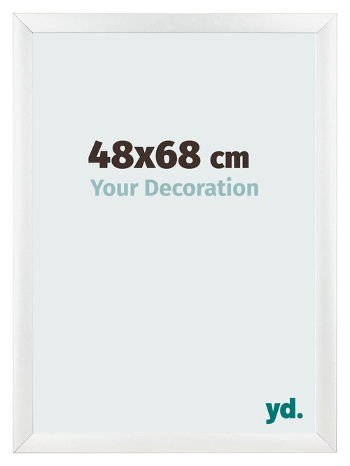 Cornice 48x68cm Bianco Vintage MDF Pisa Davanti Dimensione | Yourdecoration.it