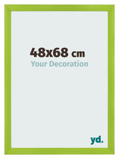 Cornice 48x68cm Verde MDF Pisa Davanti Dimensione | Yourdecoration.it