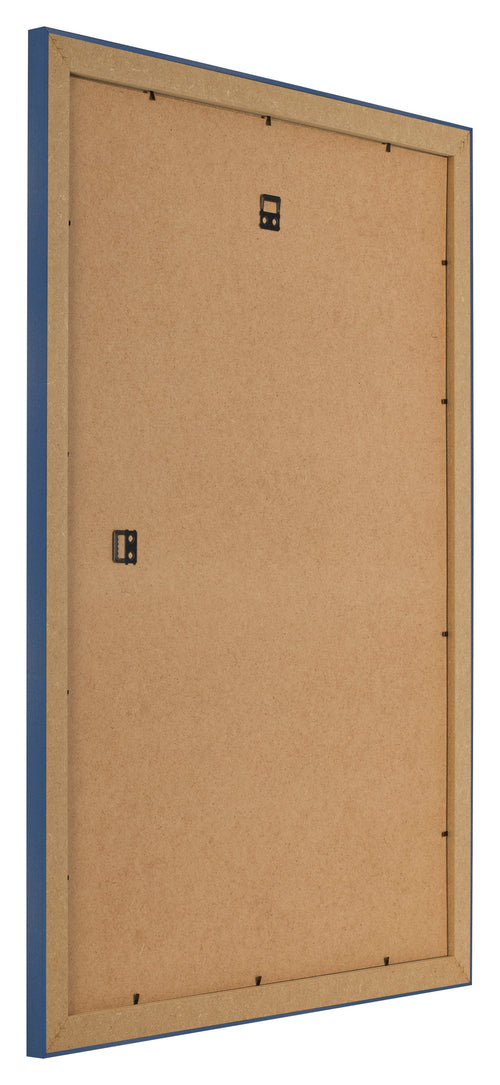 Cornice 49x68cm Blu Scuro Spazzato MDF Pisa Retro Obliquo | Yourdecoration.it