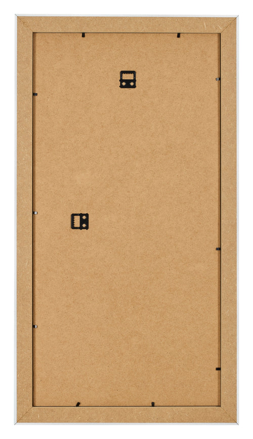 Cornice 50x100cm Argento Nero Spazzato MDF Pisa Retro | Yourdecoration.it