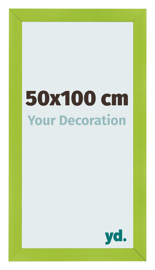 Cornice 50x100cm Verde MDF Pisa Davanti Dimensione | Yourdecoration.it