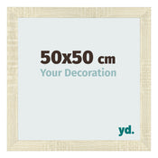 Cornice 50x50cm Rovere MDF Pisa Davanti Dimensione | Yourdecoration.it