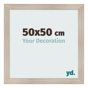 Cornice 50x50cm Rovere Rustico MDF Pisa Davanti Dimensione | Yourdecoration.it