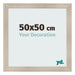 Cornice 50x50cm Rovere Rustico MDF Pisa Davanti Dimensione | Yourdecoration.it