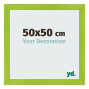 Cornice 50x50cm Verde MDF Pisa Davanti Dimensione | Yourdecoration.it