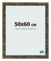 Cornice 50x60cm Blu Oro Fondente MDF Pisa Davanti Dimensione | Yourdecoration.it