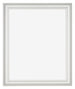 Cornice 50x65cm Bianco Spazzato MDF Lazio Davanti | Yourdecoration.it