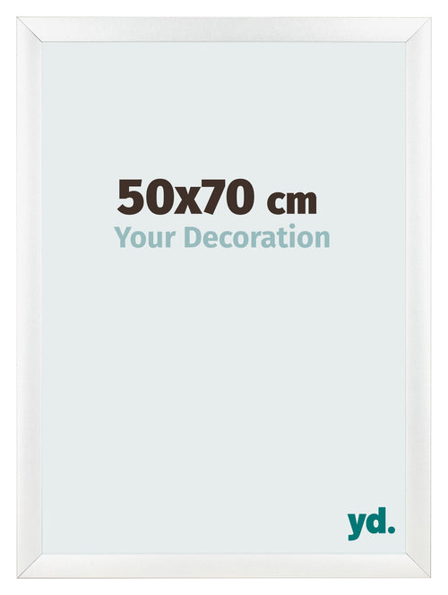 Cornice 50x70cm Bianco Vintage MDF Pisa Davanti Dimensione | Yourdecoration.it