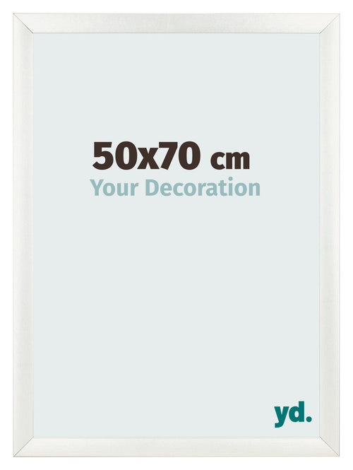 Cornice 50x70cm Bianco Vintage MDF Pisa Davanti Dimensione | Yourdecoration.it