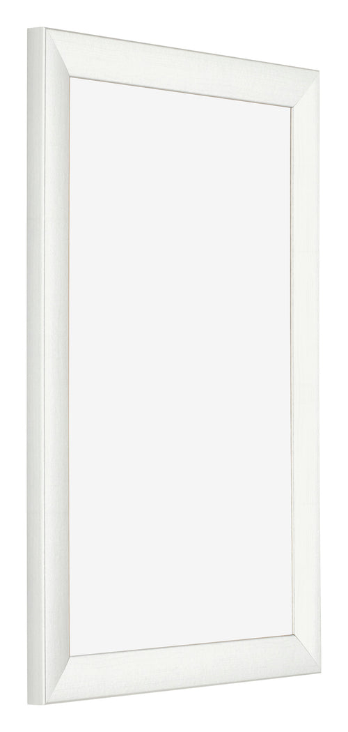 Cornice 50x75cm Bianco Vintage MDF Pisa Davanti Obliquo | Yourdecoration.it