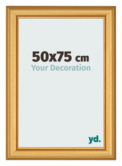 Cornice 50x75cm Oro Opaco MDF Lazio Davanti Dimensione | Yourdecoration.it