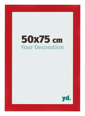 Cornice 50x75cm Rosso MDF Pisa Davanti Dimensione | Yourdecoration.it