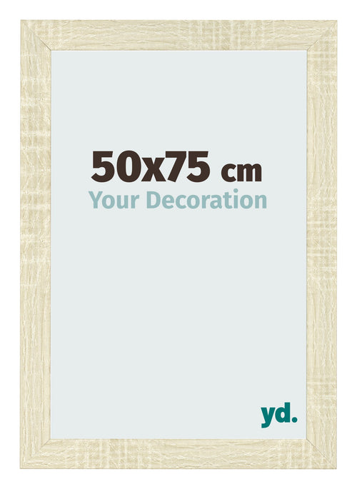 Cornice 50x75cm Rovere MDF Pisa Davanti Dimensione | Yourdecoration.it