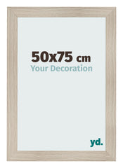 Cornice 50x75cm Rovere Rustico MDF Pisa Davanti Dimensione | Yourdecoration.it