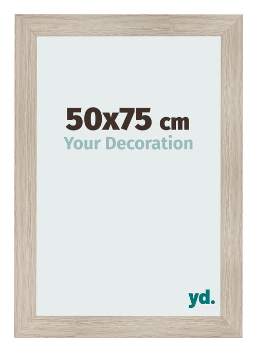 Cornice 50x75cm Rovere Rustico MDF Pisa Davanti Dimensione | Yourdecoration.it