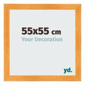 Cornice 55x55cm Arancione MDF Pisa Davanti Dimensione | Yourdecoration.it