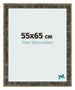 Cornice 55x65cm Blu Oro Fondente MDF Pisa Davanti Dimensione | Yourdecoration.it