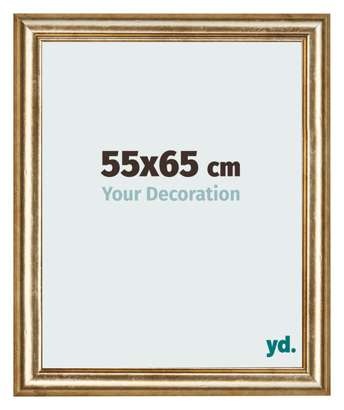 Cornice 55x65cm Oro Antico MDF Lazio Davanti Dimensione | Yourdecoration.it
