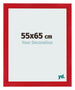 Cornice 55x65cm Rosso MDF Pisa Davanti Dimensione | Yourdecoration.it