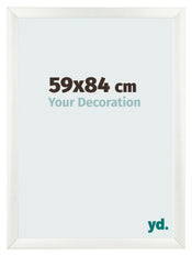 Cornice 59x84cm Bianco Vintage MDF Pisa Davanti Dimensione | Yourdecoration.it