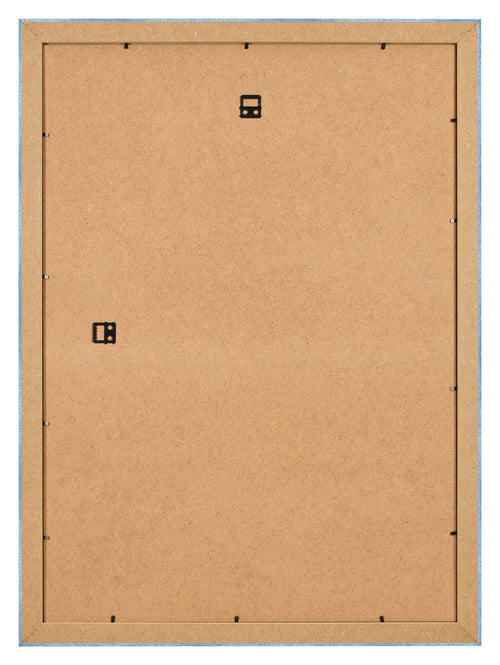 Cornice 59x84cm Blu Acceso Spazzato MDF Pisa Retro | Yourdecoration.it