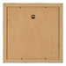 Cornice 60x60cm Blu Acceso Spazzato MDF Pisa Retro | Yourdecoration.it