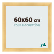 Cornice 60x60cm Oro Vintage MDF Pisa Davanti Dimensione | Yourdecoration.it