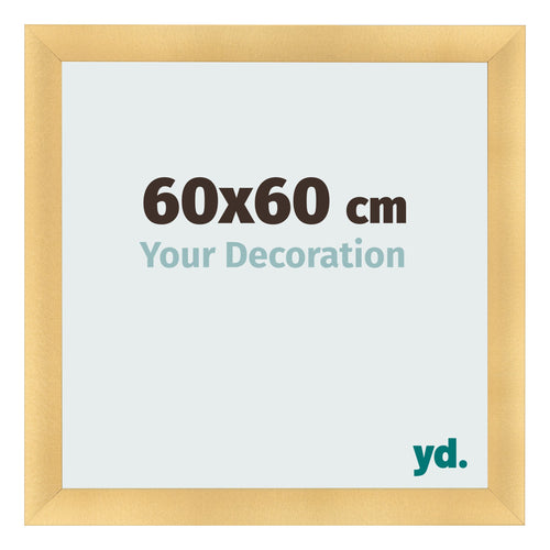Cornice 60x60cm Oro Vintage MDF Pisa Davanti Dimensione | Yourdecoration.it