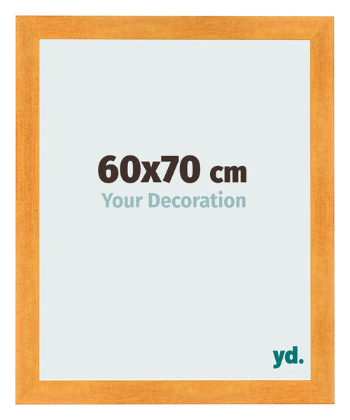 Cornice 60x70cm Arancione MDF Pisa Davanti Dimensione | Yourdecoration.it