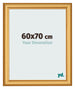 Cornice 60x70cm Oro Opaco MDF Lazio Davanti Dimensione | Yourdecoration.it