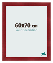 Cornice 60x70cm Vino Rosso Spazzato MDF Pisa Davanti Dimensione | Yourdecoration.it