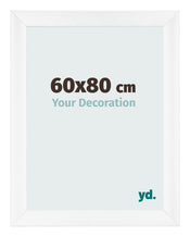 Cornice 60x80cm Bianco Vintage MDF Pisa Davanti Dimensione | Yourdecoration.it