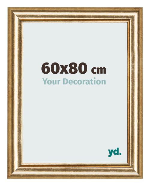 Cornice 60x80cm Oro Antico MDF Lazio Davanti Dimensione | Yourdecoration.it