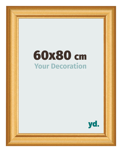 Cornice 60x80cm Oro Opaco MDF Lazio Davanti Dimensione | Yourdecoration.it