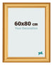 Cornice 60x80cm Oro Opaco MDF Lazio Davanti Dimensione | Yourdecoration.it