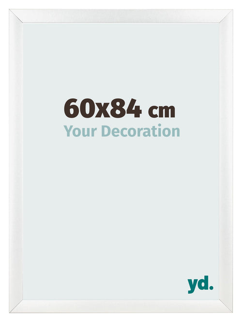 Cornice 60x84cm Bianco Vintage MDF Pisa Davanti Dimensione | Yourdecoration.it