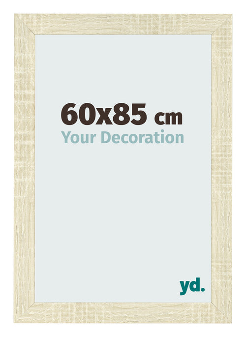 Cornice 60x85cm Rovere MDF Pisa Davanti Dimensione | Yourdecoration.it