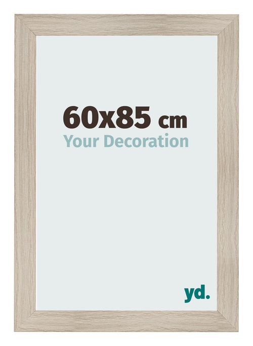Cornice 60x85cm Rovere Rustico MDF Pisa Davanti Dimensione | Yourdecoration.it