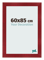 Cornice 60x85cm Vino Rosso Spazzato MDF Pisa Davanti Dimensione | Yourdecoration.it
