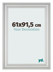 Cornice 61x91 5cm Argento Opaco MDF Lazio Davanti Dimensione | Yourdecoration.it