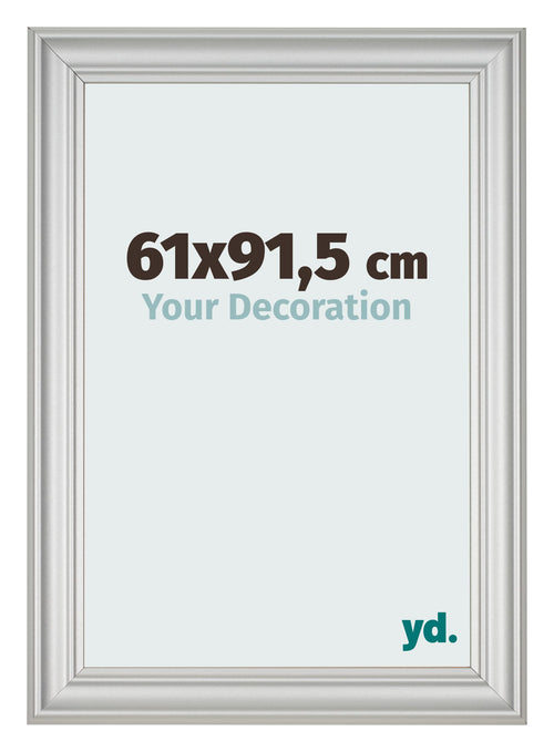 Cornice 61x91 5cm Argento Opaco MDF Lazio Davanti Dimensione | Yourdecoration.it