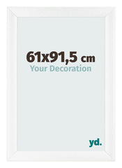 Cornice 61x91 5cm Bianco Vintage MDF Pisa Davanti Dimensione | Yourdecoration.it