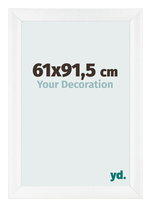 Cornice 61x91 5cm Bianco Vintage MDF Pisa Davanti Dimensione | Yourdecoration.it