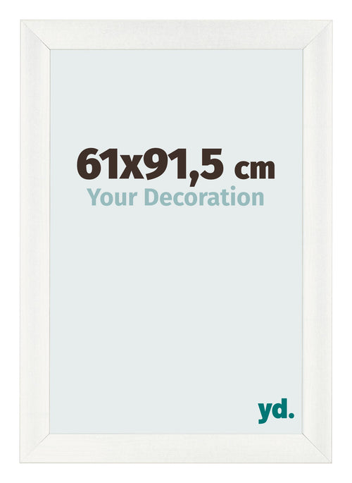 Cornice 61x91 5cm Bianco Vintage MDF Pisa Davanti Dimensione | Yourdecoration.it