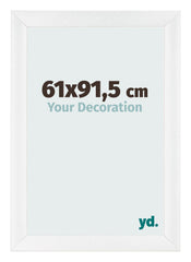 Cornice 61x91 5cm Bianco Vintage MDF Pisa Davanti Dimensione | Yourdecoration.it