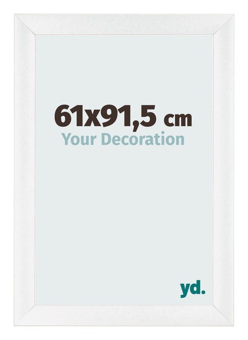 Cornice 61x91 5cm Bianco Vintage MDF Pisa Davanti Dimensione | Yourdecoration.it