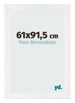 Cornice 61x91 5cm Bianco Vintage MDF Pisa Davanti Dimensione | Yourdecoration.it